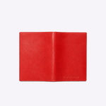 Porta Passaporte Couro | Vermelho