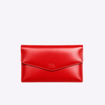 Carteira Envelope Couro | Vermelho