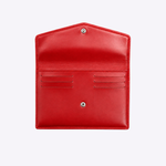 Carteira Envelope Couro | Vermelho