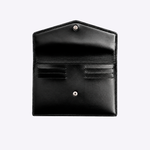 Carteira Envelope Couro | Preta