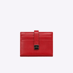 Porta Cartões com Lapela Couro | Vermelho