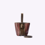 Bolsa Victoria Bucket Couro Tessere | Tempestade, Militar, Carrot