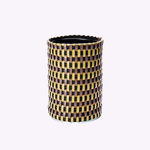 Vaso Couro Tessere 20x13 | Azeitona, Tempestade, Nutella