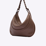 Bolsa Amy Couro Tressê Aspen | Capuccino