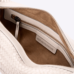 Bolsa Mini Amy Couro Tressê Aspen | Off White