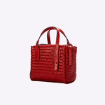 Bolsa Tote Audrey Mini Couro Tressê | Malagueta