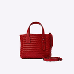 Bolsa Tote Audrey Mini Couro Tressê | Malagueta