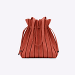 Bolsa Camille Couro e Camurça | Coral