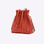 Bolsa Camille Couro e Camurça | Coral