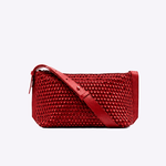 Bolsa Eveline Couro Trama Tear | Malagueta