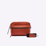 Bolsa Glau Couro | Coral
