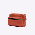 Bolsa Glau Couro | Coral