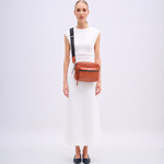 Bolsa Glau Couro | Coral
