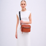 Bolsa Glau Couro | Coral