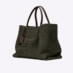 Bolsa Heritage Couro Tressê | Militar, Café