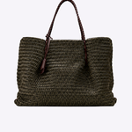 Bolsa Heritage Couro Tressê | Militar, Café