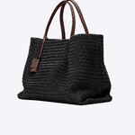 Bolsa Heritage Couro Tressê | Preto, Café