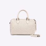 Bolsa Hilda Couro Tressê Tela | Off White