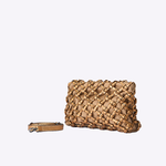 Bolsa Mini Lolla Clutch Tressê Nó | Ouro