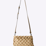 Bolsa Mini Lolla Clutch Tressê Nó | Ouro