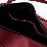 Bolsa Laura Couro Tressê | Cereja