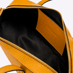 Bolsa Leonora Baguete Couro | Amarelo