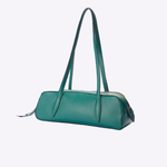 Bolsa Leonora Baguete Couro | Esmeralda
