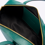 Bolsa Leonora Baguete Couro | Esmeralda