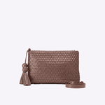 Bolsa Lolla Couro Tressê Tear | Capuccino