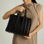 Bolsa Malta Couro | Preto
