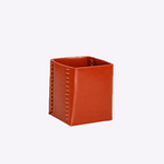 Porta Lápis Ecocouro 9x9x14h | Conhaque