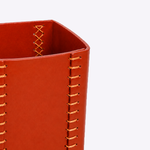 Porta Lápis Ecocouro 9x9x14h | Conhaque