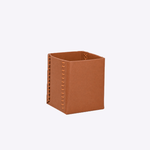 Porta Lápis Ecocouro 9x9x14h | Mascavo