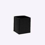 Porta Lápis Ecocouro 9x9x14h | Preto