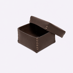 Caixa Soft Ecocouro 15x15x9h | Café