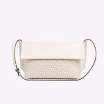 Bolsa Maira Couro Trama Tear | Off White
