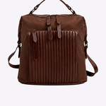 Mochila Selena Tecido Tecnológico | Café