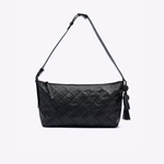 Bolsa Solange Crossbody Trama Quadrado | Preto
