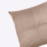 Almofada Pipa Suede 50x50 | Cinza Puro