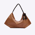 Bolsa Allegra Couro Alça Tramada | Mel