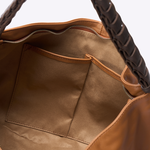 Bolsa Allegra Couro Alça Tramada | Mel
