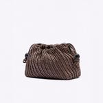 Bolsa Leni Bucket Couro Tressê | Capuccino