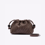 Bolsa Leni Bucket Couro Tressê | Capuccino