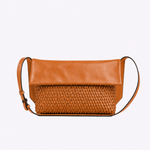 Bolsa Maira Couro Trama Tear | Mel