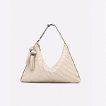 Bolsa Solange Média Trama Quadrado | Off White