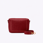 Bolsa Maya Grande Couro | Cereja