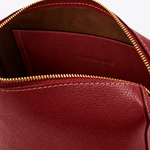 Bolsa Maya Grande Couro | Cereja