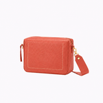 Bolsa Maya Grande Couro | Coral