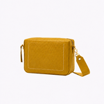 Bolsa Maya Grande Couro | Amarelo