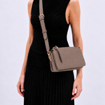 Bolsa Suzana Couro | Capuccino